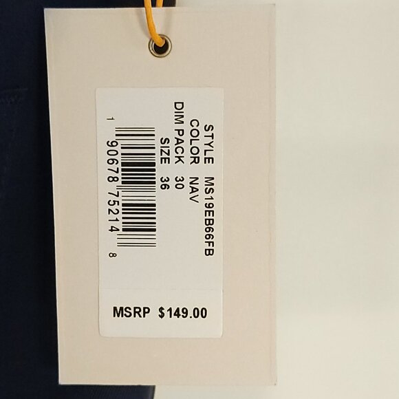 Peter Millar Golf Pants Men's 36x30 Navy Blue Crown Sport - Picture 9 of 14